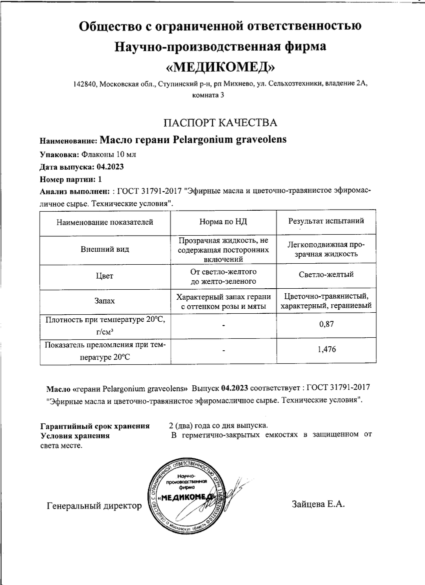 Паспорт №042023